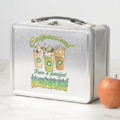 Catpuccino - Purr a Purfect Morning | かわいい猫 メタルランチボックス (インサイチュ)