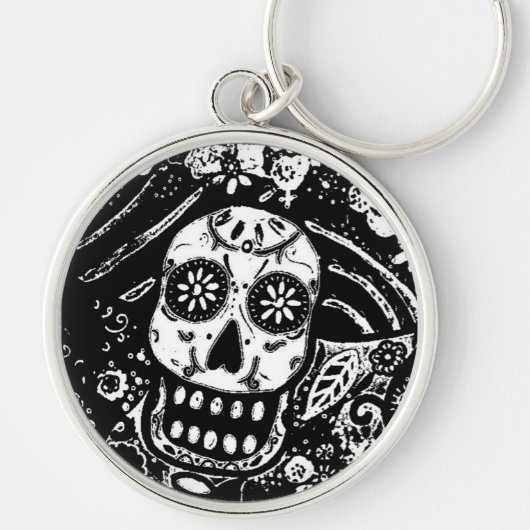 CATRINA DIA DE LOS MUERTOS キーホルダー (正面)
