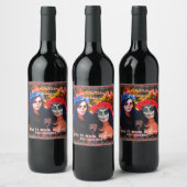 Catrinas Wine to Honor 1718 ワインラベル (ボトル)