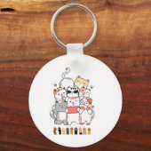 catsグループデザイン キーホルダー (正面)