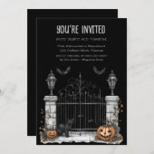 Catsゲートキーパーカスタムおもしろい 招待状 (正面/裏面)