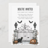 Catsゲートキーパーカスタムおもしろい 招待状 (正面/裏面)