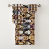 Catsテクスチャ バスタオルセット (インサイチュ)