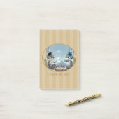 Cats & エッフェルタワー – Paris Joy Notes 4" x 6" ポストイット (デスク上)