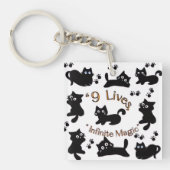cats キーホルダー (正面)