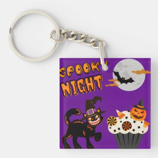 cats キーホルダー (正面)