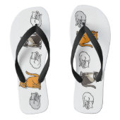 Cats ビーチサンダル (フットベッド)