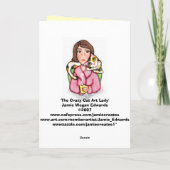 Cats 熱狂する Friendship Greeting Card カード (裏面)