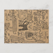 Cats 素朴 Kraftスクリプト日付の保存 案内ポストカード (裏面)