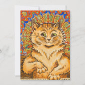 Cat's 遊 Piano by Louis Wai サンキューカード (正面)