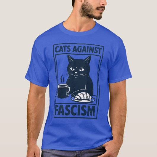 Cats Against Fascism Tシャツ (正面)
