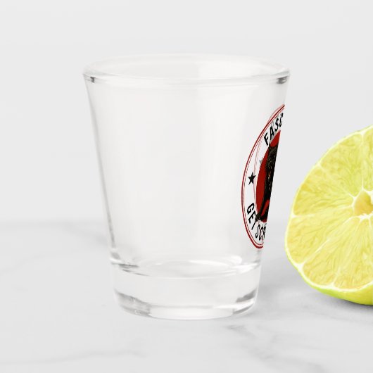 Cats Against Fascists ショットグラス (左)