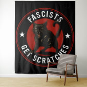 Cats Against Fascists タペストリー (インサイチュ)