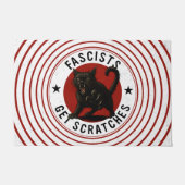 Cats Against Fascists ドアマット (正面)