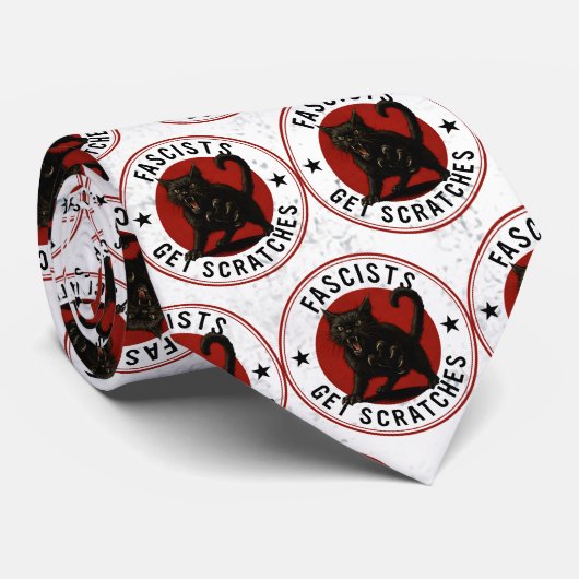 Cats Against Fascists ネクタイ (ロール)