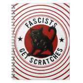Cats Against Fascists ノートブック (正面)