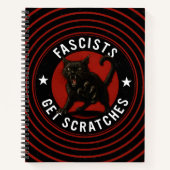 Cats Against Fascists ノートブック (正面)