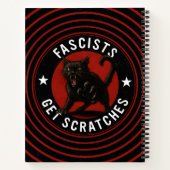 Cats Against Fascists ノートブック (裏面)