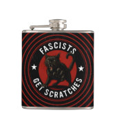 Cats Against Fascists フラスク (正面)