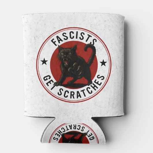 Cats Against Fascists 缶クーラー (裏面)