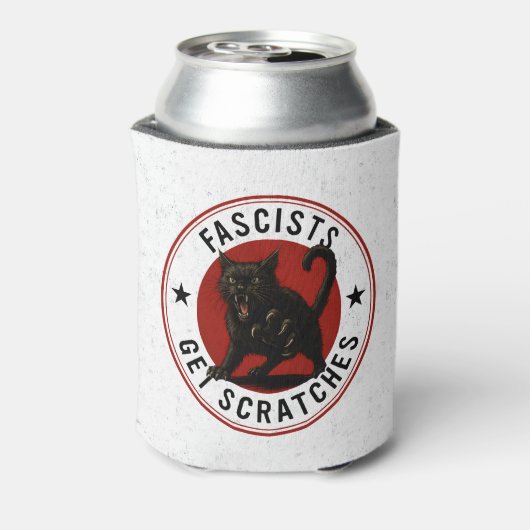 Cats Against Fascists 缶クーラー (缶裏面)