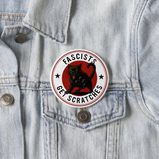 Cats Against Fascists 缶バッジ (インサイチュ)