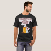 Cats and Coffee  Once Upon A Time There was A Girl Tシャツ (正面フル)