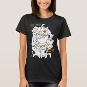 Cats and Coffee Tシャツ (正面)