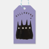 Cats and Halloween, personalized ギフトタグ (正面)