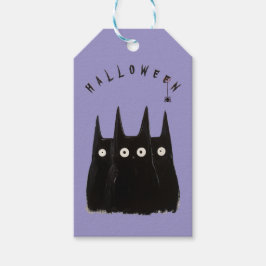Cats and Halloween, personalized ギフトタグ
