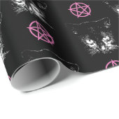 Cats and Pentagrams ラッピングペーパー (ロールコーナー)