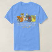Cats Are Like Potato Chips Funny Dark Tシャツ (デザイン正面)