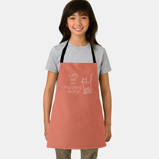 Cats are my favorite people エプロン (インサイチュ)