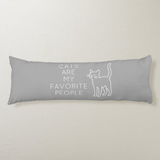 Cats are my favorite people ボディピロー