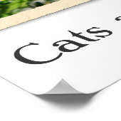 Cats Are People Too Poster! ポスター (角)