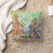 Cats BandのLouis Wain クッション (ブランケット)