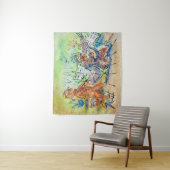 Cats BandのLouis Wain タペストリー (インサイチュ)