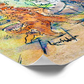 Cats BandのLouis Wain ポスター (角)