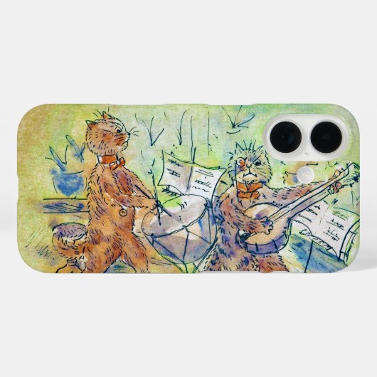 Cats BandのLouis Wain Case-Mate iPhoneケース (裏面 (横))