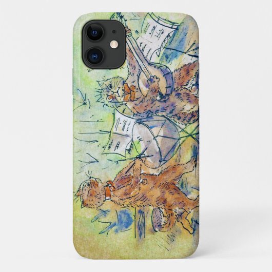 Cats BandのLouis Wain Case-Mate iPhoneケース (裏面)