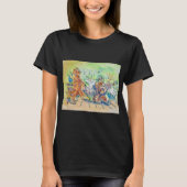 Cats BandのLouis Wain Tシャツ (正面)