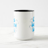 Cats Before Tasks Funny Cat Mug マグカップ (中央)
