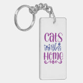 Cats Bless Home: Keychains キーホルダー (正面左)