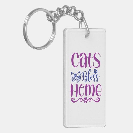 Cats Bless Home: Keychains キーホルダー (正面左)