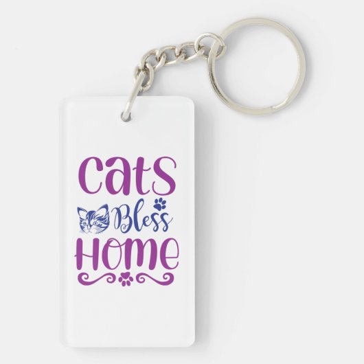 Cats Bless Home: Keychains キーホルダー (裏面)