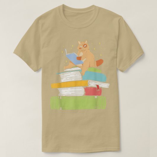 Cats Book Lover Reading Books Cat Library Book Rea Tシャツ (デザイン正面)