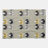 Cats brick キッチンタオル (横)