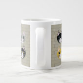 Cats brick ジャンボコーヒーマグカップ (裏面)