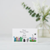 Cats Business Card 名刺 (スタンド正面)