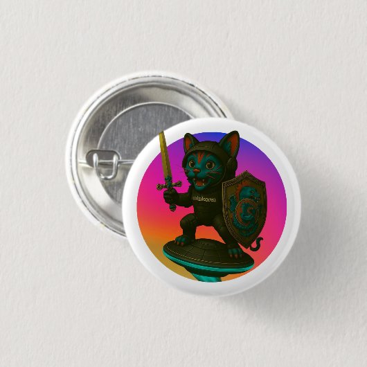 cats buttons 缶バッジ (正面&裏面)